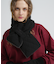 《直営店限定》QUILTING FUR STOLE／キルティング ファー ストール