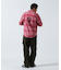 BLEACH WASHED NEP CHECK SHIRT ”YELLOW STONE”