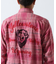 BLEACH WASHED NEP CHECK SHIRT ”YELLOW STONE”