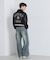 《WOMAN／直営店限定》LIGHT SIGNATURE VARSITY JACKET