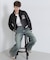 《WOMAN／直営店限定》LIGHT SIGNATURE VARSITY JACKET