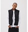 LEATHER PATCH DUCK VEST