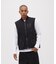 LEATHER PATCH DUCK VEST