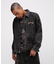 LEATHER PATCH DENIM JACKET