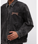 LEATHER PATCH DENIM JACKET