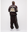VELOUR RAGLAN SLEEVE STAND ZIP A.C.D