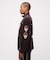 VELOUR RAGLAN SLEEVE STAND ZIP A.C.D