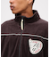 VELOUR RAGLAN SLEEVE STAND ZIP A.C.D
