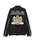 VELOUR RAGLAN SLEEVE STAND ZIP A.C.D