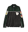 VELOUR RAGLAN SLEEVE STAND ZIP A.C.D