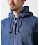 《直営店限定》DENIM SIGNATURE LOGO PARKA ／ デニム シグネチャーロゴ パーカー