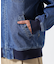 《直営店限定》DENIM SIGNATURE LOGO PARKA ／ デニム シグネチャーロゴ パーカー