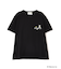 《AVIREX×miffy》WEB限定 EMBROIDERY T-SHIRT／アヴィレックス×ミッフィー 刺繍Tシャツ