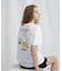 《AVIREX×miffy》WEB限定 EMBROIDERY T-SHIRT／アヴィレックス×ミッフィー 刺繍Tシャツ