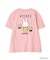 《AVIREX×miffy》WEB限定 EMBROIDERY T-SHIRT／アヴィレックス×ミッフィー 刺繍Tシャツ