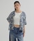 《WOMAN》ALOHA STRELITZIA SHIRT
