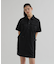 SHORT-SLEEVE MILITARY MINI SHIRT DRESS