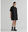 SHORT-SLEEVE MILITARY MINI SHIRT DRESS