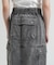 WASHED OUT POCKET SKIRT