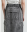 WASHED OUT POCKET SKIRT