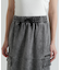 WASHED OUT POCKET SKIRT