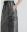WASHED OUT POCKET SKIRT