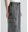 WASHED OUT POCKET SKIRT