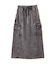 WASHED OUT POCKET SKIRT