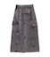 WASHED OUT POCKET SKIRT