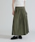 MILITARY POCKET BELT POUCH PLEATED SKIRT