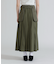 MILITARY POCKET BELT POUCH PLEATED SKIRT