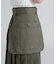 MILITARY POCKET BELT POUCH PLEATED SKIRT