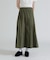 MILITARY POCKET BELT POUCH PLEATED SKIRT