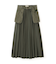 MILITARY POCKET BELT POUCH PLEATED SKIRT