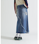 WAPPEN DENIM LONG SKIRT