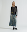 WAPPEN DENIM LONG SKIRT