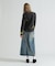 WAPPEN DENIM LONG SKIRT
