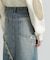 WAPPEN DENIM LONG SKIRT