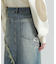 WAPPEN DENIM LONG SKIRT