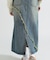 WAPPEN DENIM LONG SKIRT