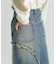 WAPPEN DENIM LONG SKIRT
