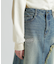 WAPPEN DENIM LONG SKIRT