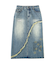 WAPPEN DENIM LONG SKIRT