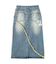 WAPPEN DENIM LONG SKIRT