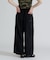 DESIGN BELT TUCK DETAIL PANTS