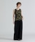 DESIGN BELT TUCK DETAIL PANTS