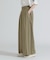 DESIGN BELT TUCK DETAIL PANTS