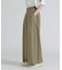 DESIGN BELT TUCK DETAIL PANTS