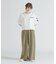 DESIGN BELT TUCK DETAIL PANTS