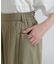 DESIGN BELT TUCK DETAIL PANTS